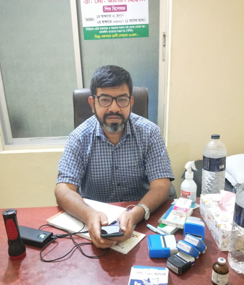 ডাঃ মোহাম্মদ সোলাইমান - চর্ম, যৌন ও এলার্জি রোগ বিশেষজ্ঞ ও ডার্মাটোসার্জন, ডক্টরস হাসপাতাল কুমিল্লা